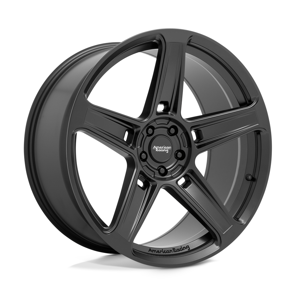 20x9.5 American Racing AR936 HELLION Satin Black Wheel 5x115 (15mm)