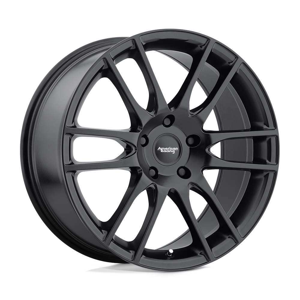 20x9.5 American Racing AR937 PIVOT Satin Black Wheel 5x5 (48mm)