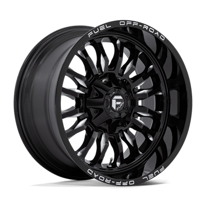 20x10 Fuel D795 Arc Gloss Black Milled Wheel 6x135/6x5.5 (-18mm)