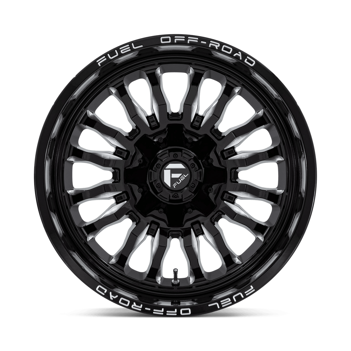 20x10 Fuel D795 Arc Gloss Black Milled Wheel 6x135/6x5.5 (-18mm)