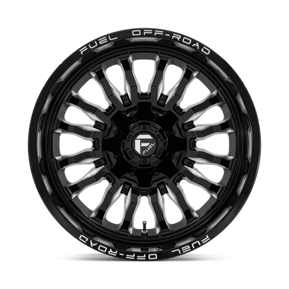 20x10 Fuel D795 Arc Gloss Black Milled Wheel 6x135/6x5.5 (-18mm)