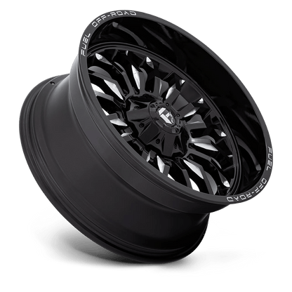 22x10 Fuel D795 Arc Gloss Black Milled Wheel 6x135/6x5.5 (-18mm)