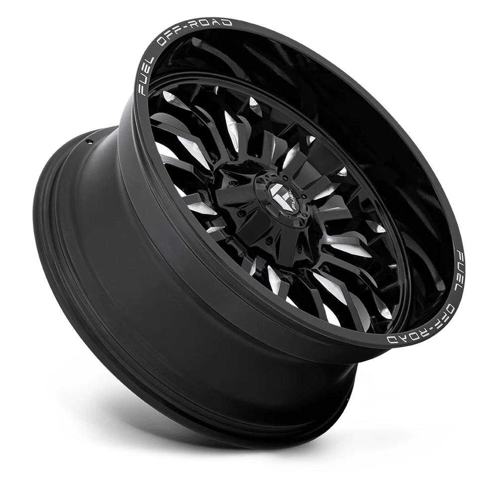 22x10 Fuel D795 Arc Gloss Black Milled Wheel 6x135/6x5.5 (-18mm)