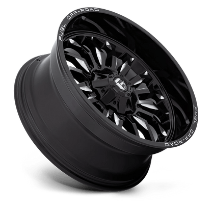 22x10 Fuel D795 Arc Gloss Black Milled Wheel 6x135/6x5.5 (-18mm)