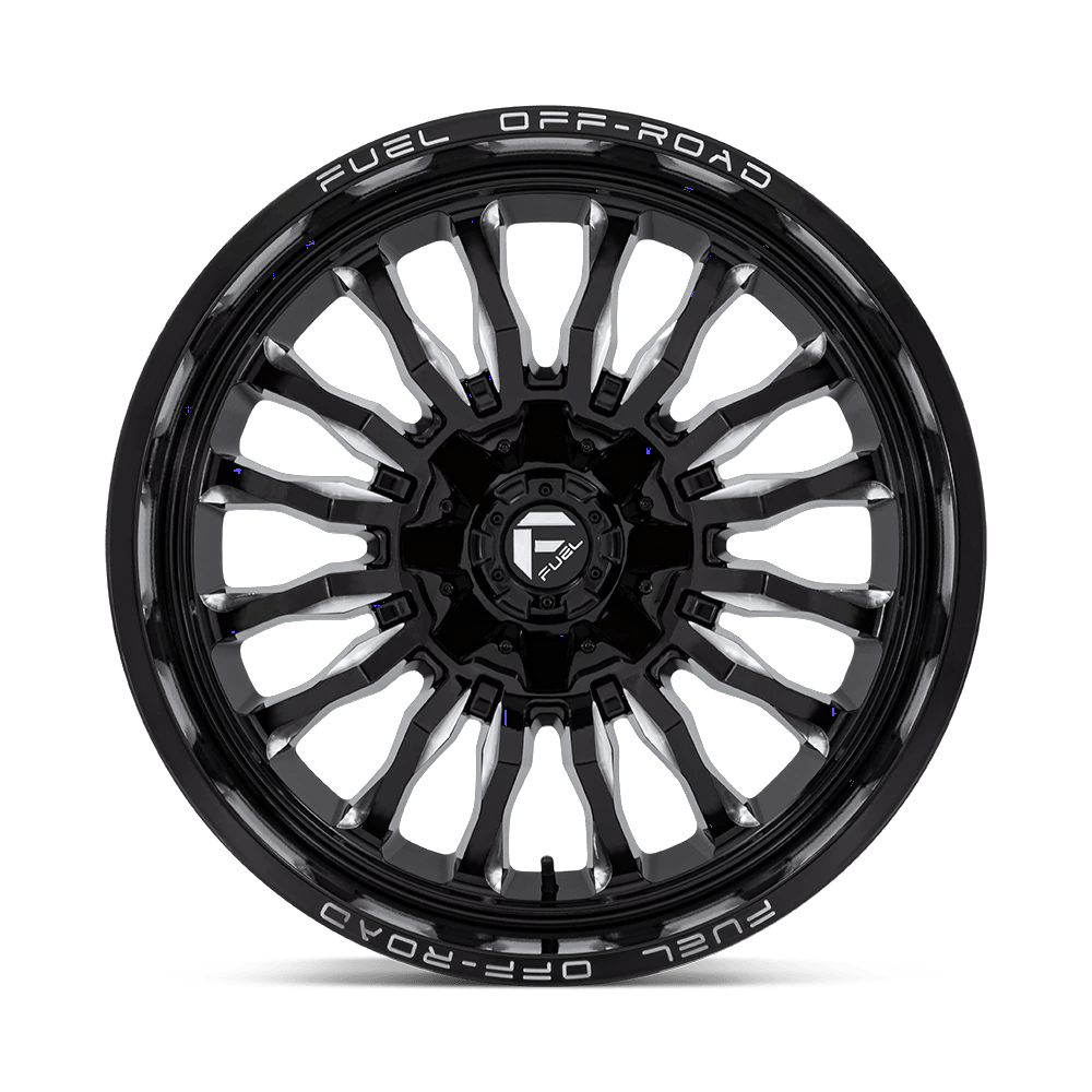 22x10 Fuel D795 Arc Gloss Black Milled Wheel 6x135/6x5.5 (-18mm)