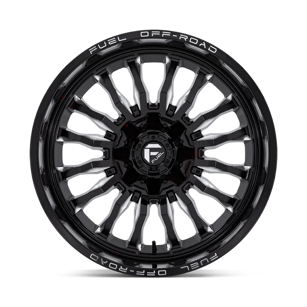 22x10 Fuel D795 Arc Gloss Black Milled Wheel 6x135/6x5.5 (-18mm)