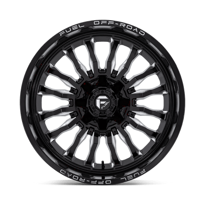 22x10 Fuel D795 Arc Gloss Black Milled Wheel 6x135/6x5.5 (-18mm)