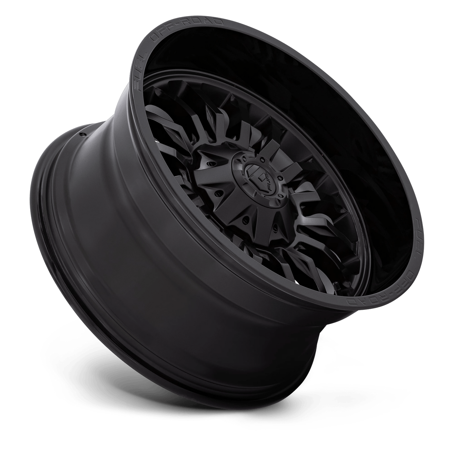 20x10 Fuel D796 Arc Matte Black Gloss Lip Wheel 6x135/6x5.5 (-18mm)