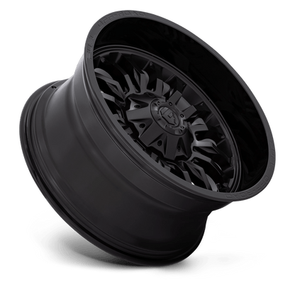 20x10 Fuel D796 Arc Matte Black Gloss Lip Wheel 6x135/6x5.5 (-18mm)