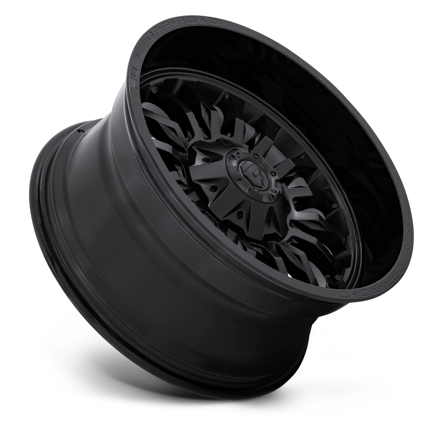 20x10 Fuel D796 Arc Matte Black Gloss Lip Wheel 6x135/6x5.5 (-18mm)
