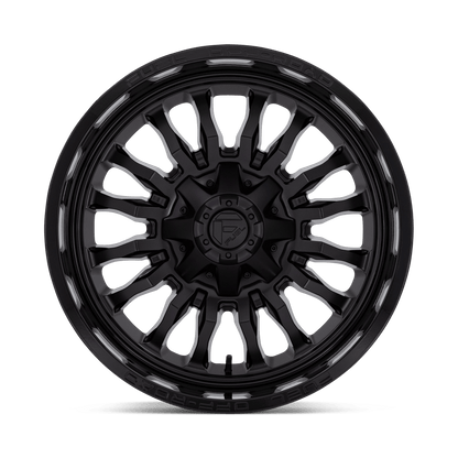 20x10 Fuel D796 Arc Matte Black Gloss Lip Wheel 6x135/6x5.5 (-18mm)