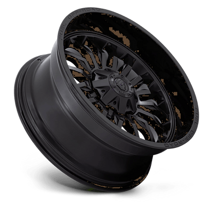 22x10 Fuel D796 Arc Matte Black Gloss Lip Wheel 6x135/6x5.5 (-18mm)