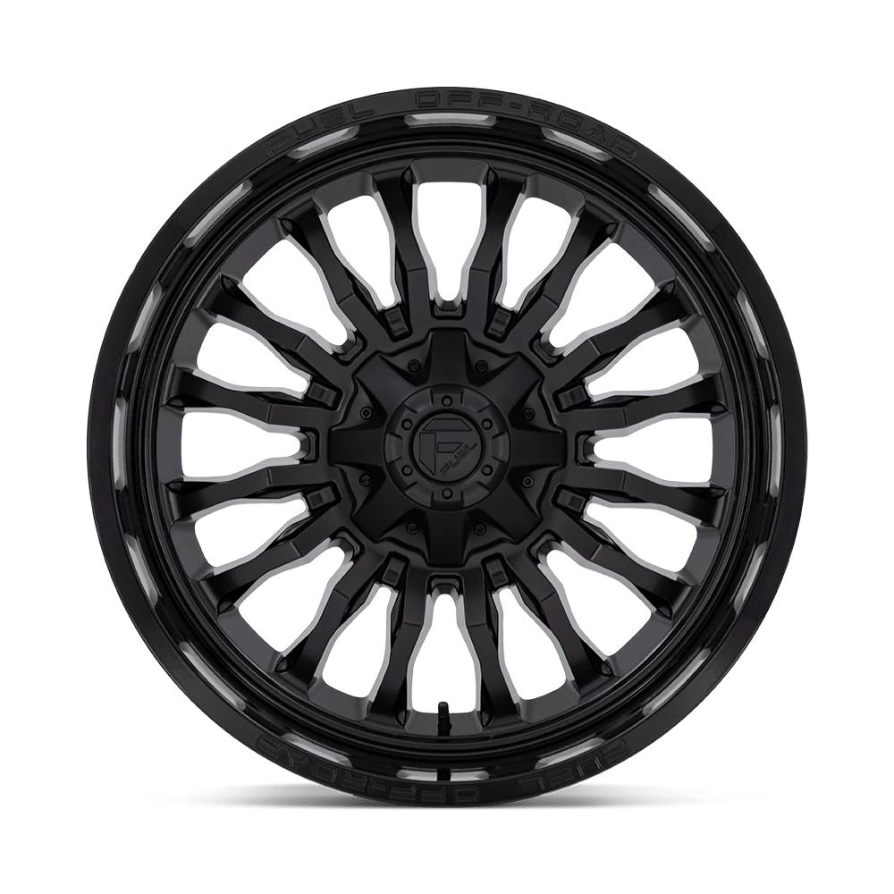 22x10 Fuel D796 Arc Matte Black Gloss Lip Wheel 6x135/6x5.5 (-18mm)