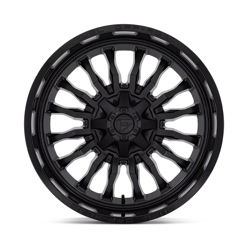 22x10 Fuel D796 Arc Matte Black Gloss Lip Wheel 6x135/6x5.5 (-18mm)
