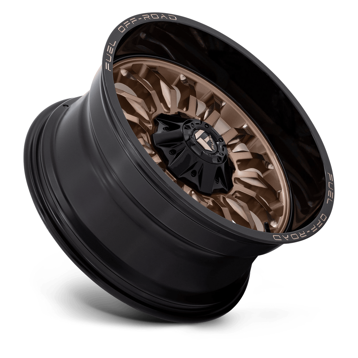 20x10 Fuel D797 Arc Platinum Bronze Black Lip Wheel 6x135/6x5.5 (-18mm)