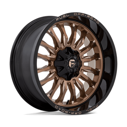 22x10 Fuel D797 Arc Platinum Bronze Black Lip Wheel 6x135/6x5.5 (-18mm)