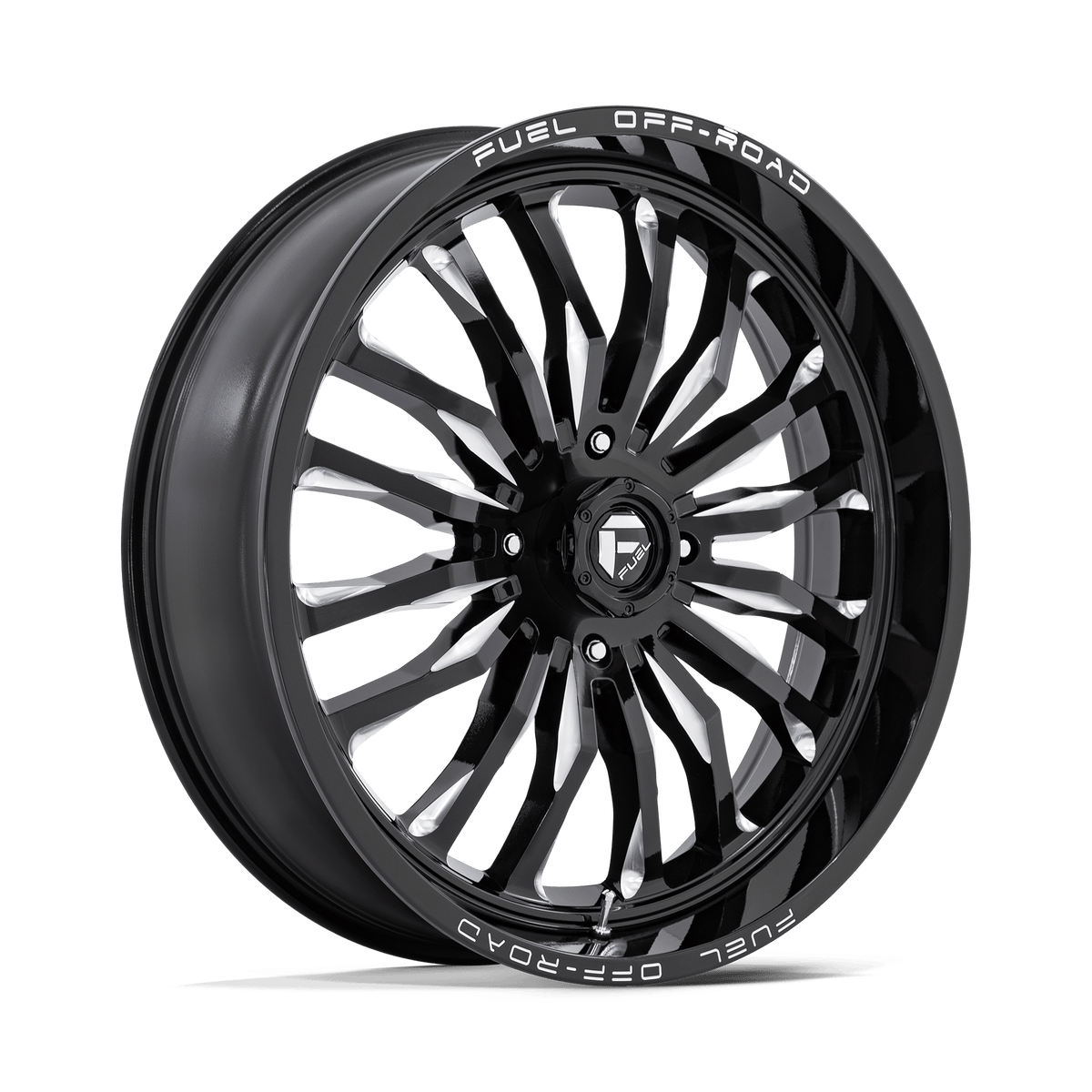 24x7 Fuel UTV D821 Arc UTV Gloss Black Milled Wheel 4x156 (13mm)