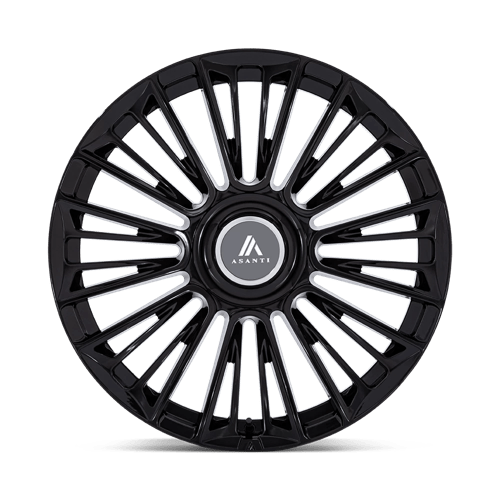 24x10 Asanti Black AB049 Premier Gloss Black Wheel Blank (20mm)