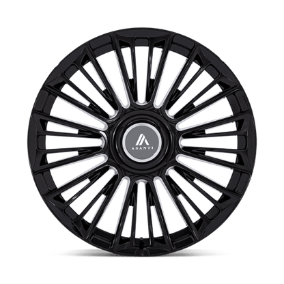 24x10 Asanti Black AB049 Premier Gloss Black Wheel Blank (20mm)