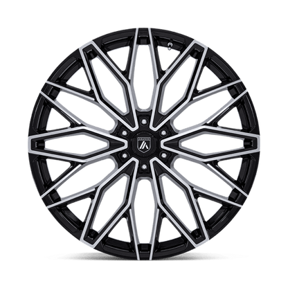 26x10 Asanti Black AB050 Mogul 6 Gloss Black W/ Machined Face Wheel 6x135 (30mm)