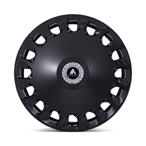20x9 Asanti Black AB045 Aristocrat Matte Black Wheel 5x112/5x4.5 (35mm)