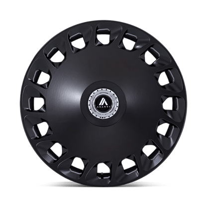 20x10.5 Asanti Black AB045 Aristocrat Matte Black Wheel 5x112/5x120 (38mm)