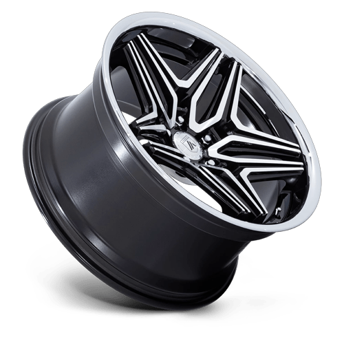 22x9 Asanti Black ABL-46 Duke Gloss Black Machined Wheel 5x120 (15mm)