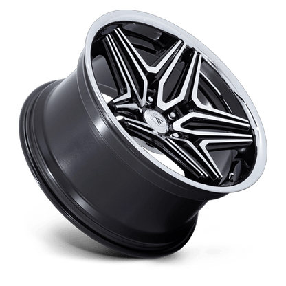 22x9 Asanti Black ABL-46 Duke Gloss Black Machined Wheel 5x120 (15mm)
