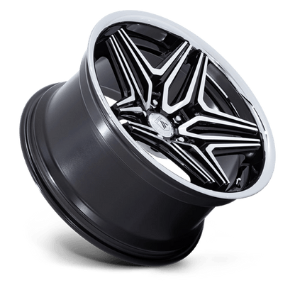 20x10.5 Asanti Black ABL-46 Duke Gloss Black Machined Wheel Blank (18mm)