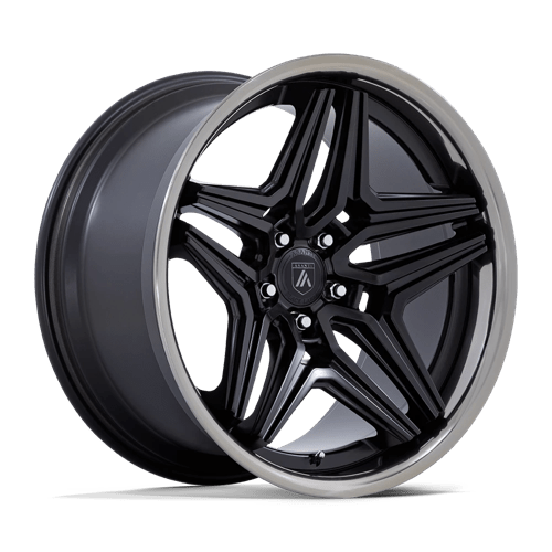 20x10.5 Asanti ABL-46 Duke Satin Black W/ DDT Lip Wheel 5x120 (18mm)