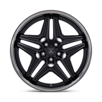 20x9 Asanti Black ABL-46 Duke Satin Black With DDT Lip Wheel Blank (15mm)
