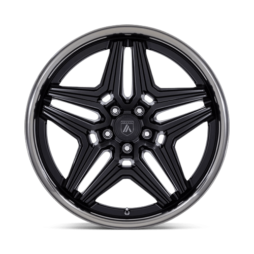 20x10.5 Asanti Black ABL-46 Duke Satin Black With DDT Lip Wheel Blank (18mm)