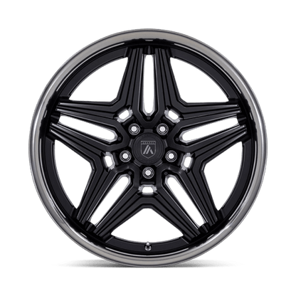 20x10.5 Asanti Black ABL-46 Duke Satin Black With DDT Lip Wheel Blank (18mm)