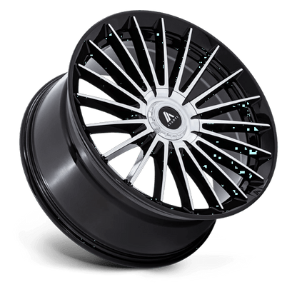 24x10 Asanti Black AB048 Viceroy Gloss Black W/ Machined Face Wheel Blank (20mm)