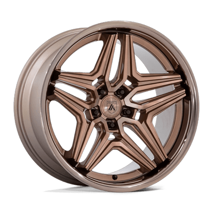 22x9 Asanti Black ABL-46 Duke Platinum Bronze Wheel 5x120 (15mm)