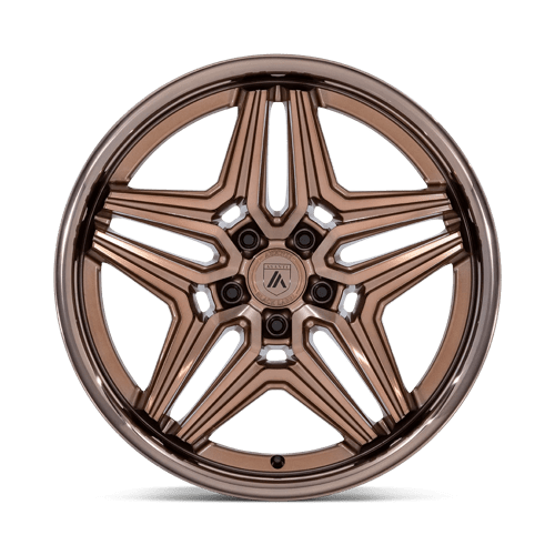 20x10.5 Asanti Black AB046 Duke Platinum Bronze Wheel 5x4.5 (18mm)