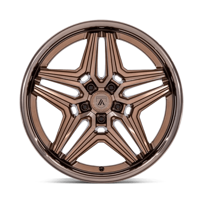 20x10.5 Asanti Black ABL-46 Duke Platinum Bronze Wheel 5x115 (18mm)