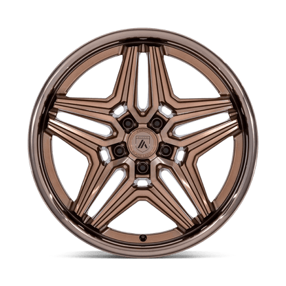22x9 Asanti Black AB046 Duke Platinum Bronze Wheel Blank (15mm)