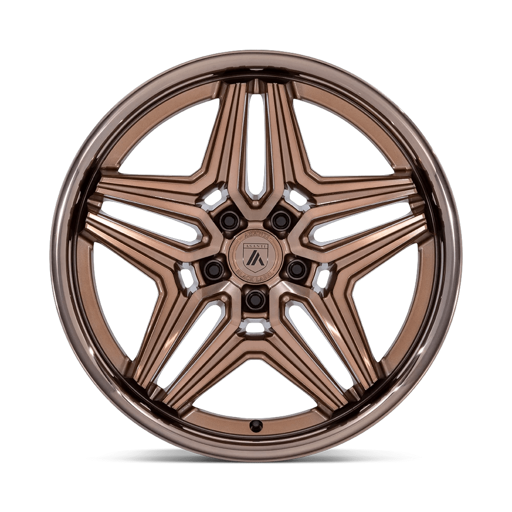 20x10.5 Asanti Black ABL-46 Duke Platinum Bronze Wheel 5x115 (18mm)