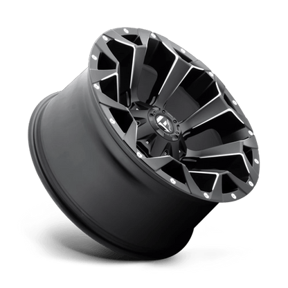 17x9 Fuel Off-Road D538 Maverick Matte Black Milled Wheel 5x5 (1mm)