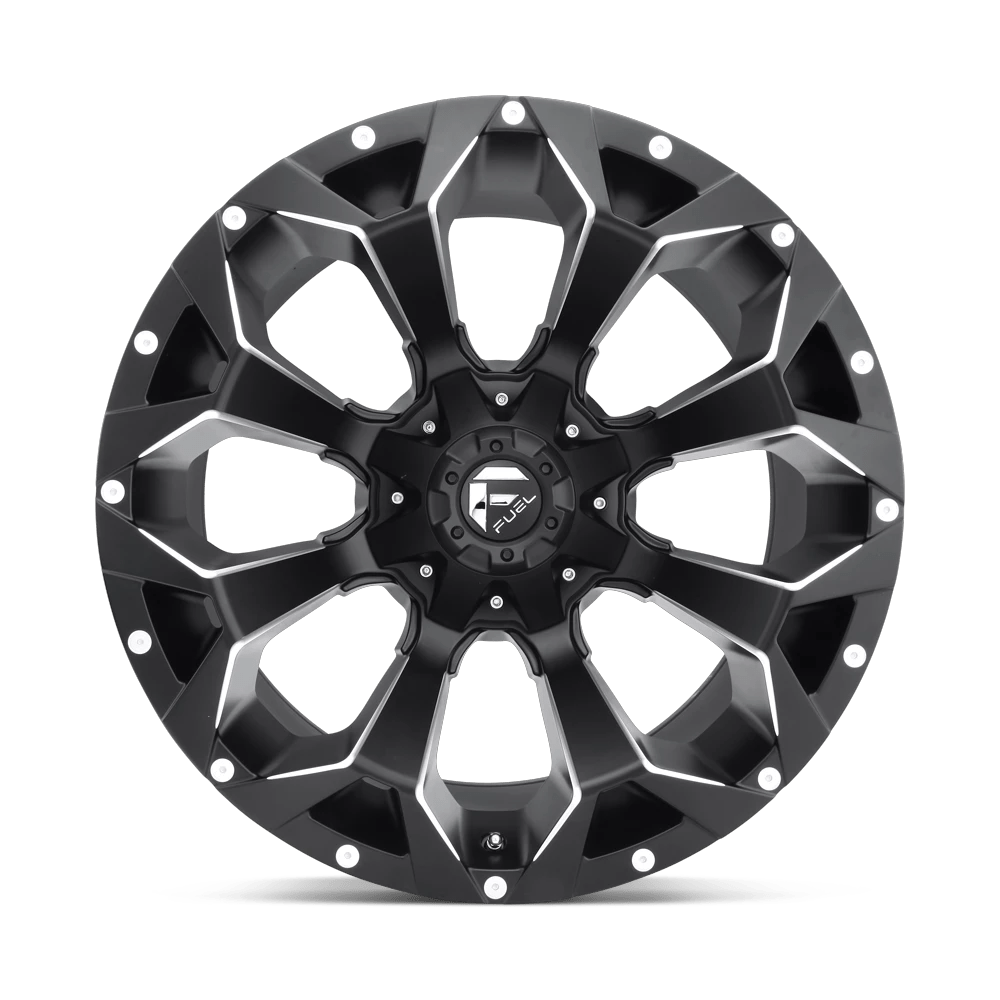 18x9 Fuel D546 Assault Matte Black & Milled Wheel 5x5.5/5x150 (1mm)