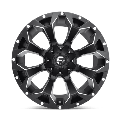 20x9 Fuel D546 Assault Matte Black & Milled Wheel 8x170 (20mm)