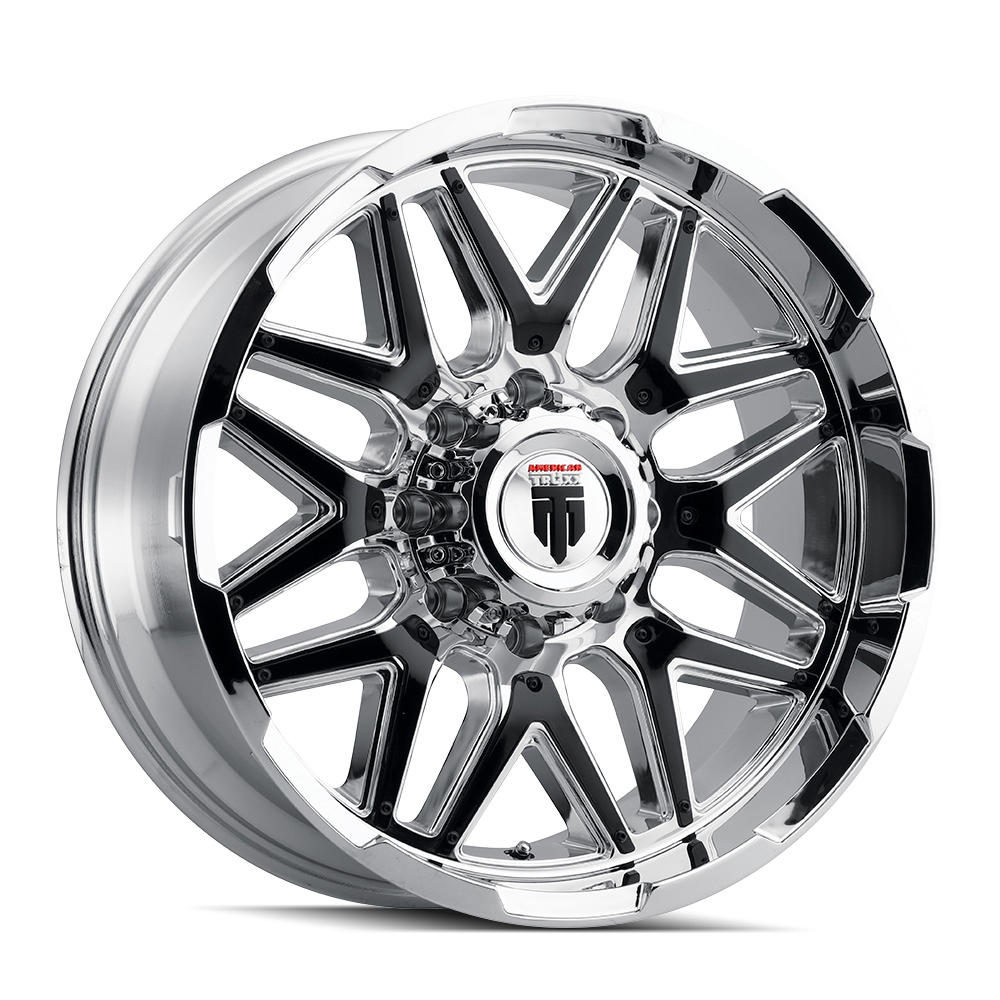 20x9 American Truxx Grind Chrome Wheel 8x6.5 (0mm)