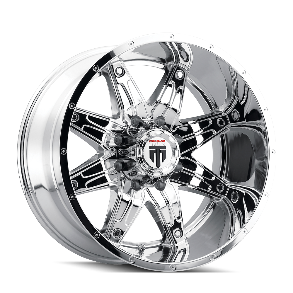 20x10 American Truxx Lonestar Chrome Wheel 6x5.5 (-24mm)