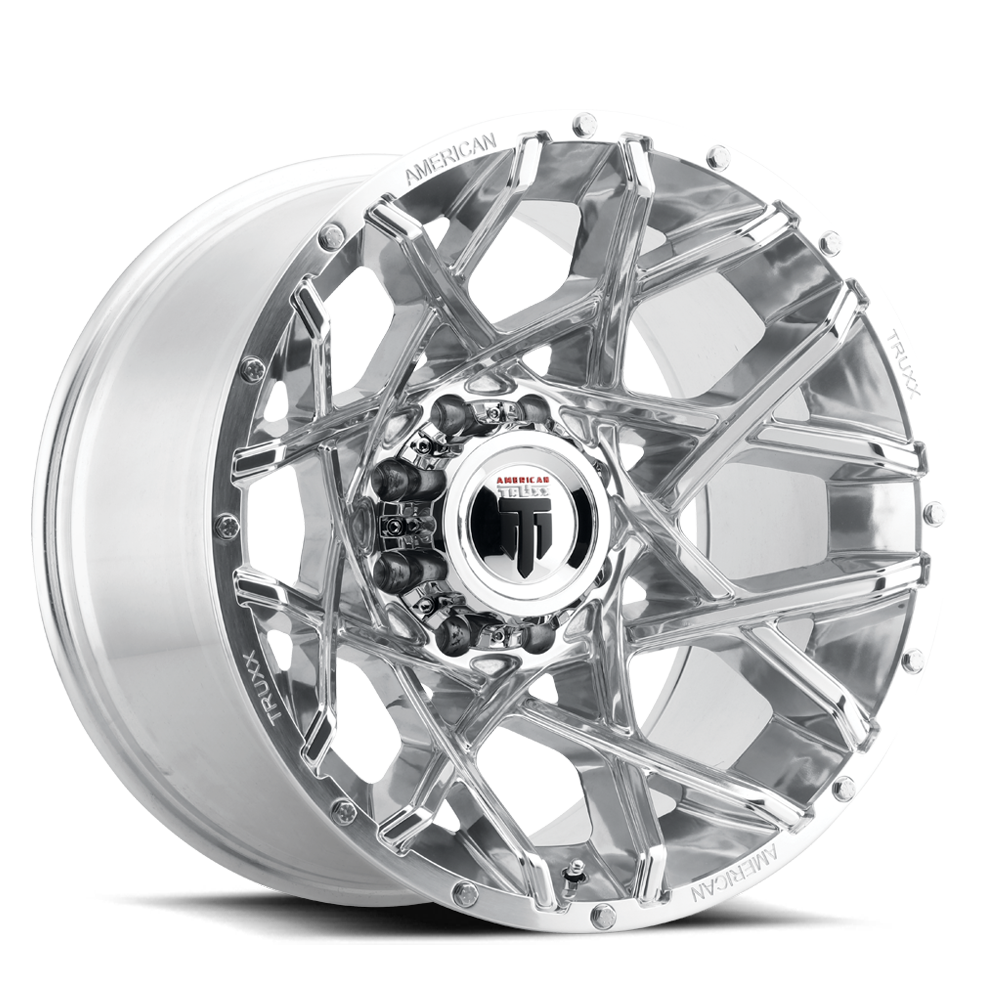 20x12 American Truxx GRIDLOCK Polished Wheel 8x6.5 (-44mm)
