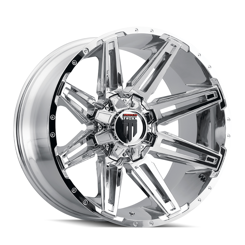 18x9 American Truxx BOOM Chrome Wheel 5x5/5x5.5 (-12mm)