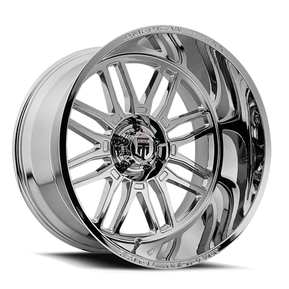 20x10 American Truxx Restless Chrome Wheel 8x6.5 (-25mm)