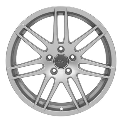 18x8 OE Wheels AU05 Hyper Silver Wheel 5x112 (42mm)