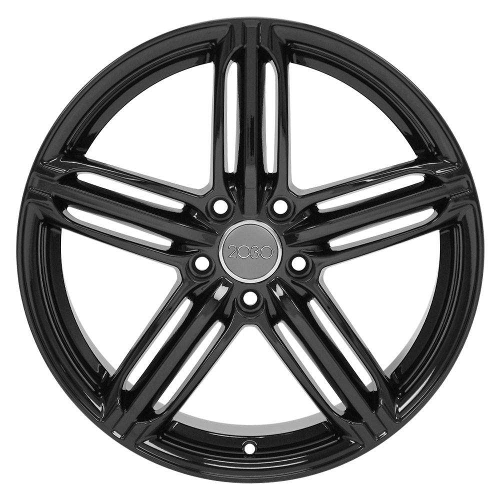 18x8 OE Wheels AU12 Gloss Black Wheel 5x112 (45mm)