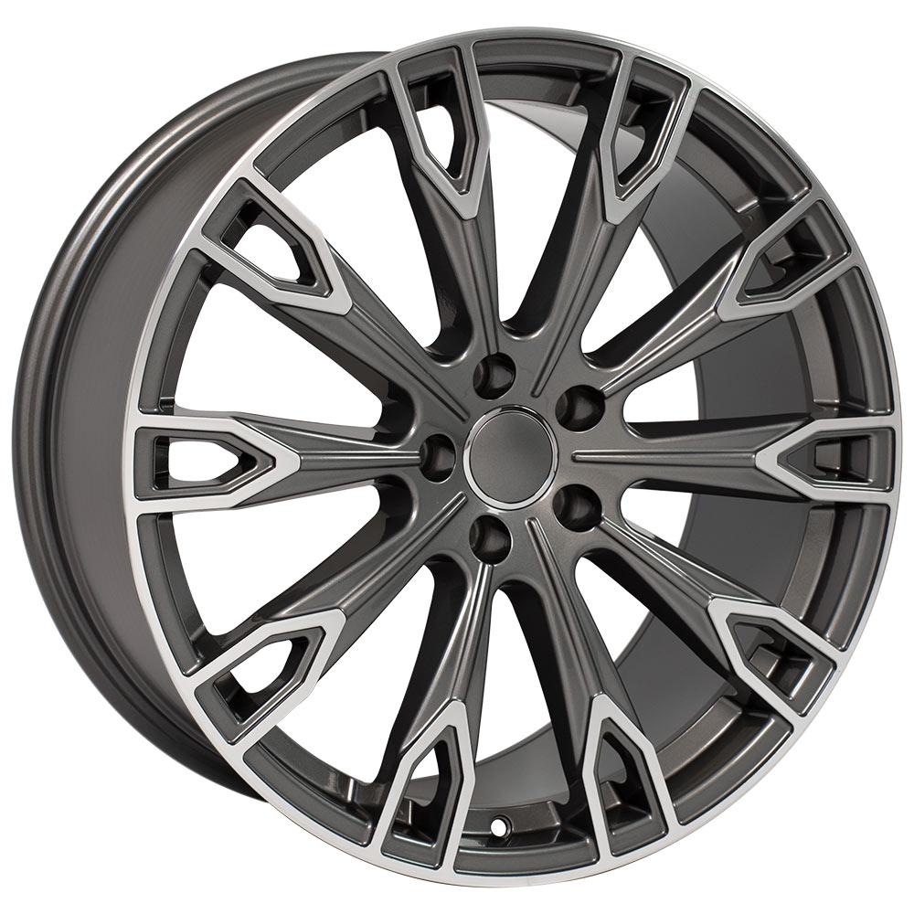 20x9 OE Wheels AU32 Gunmetal Machined Wheel 5x112 (33mm)
